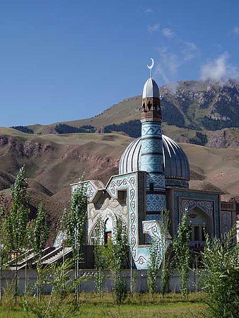 Mosquée de Naryn au Kirghizistan