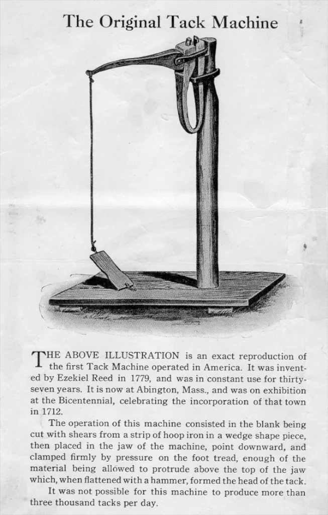 The Original Tack Machine