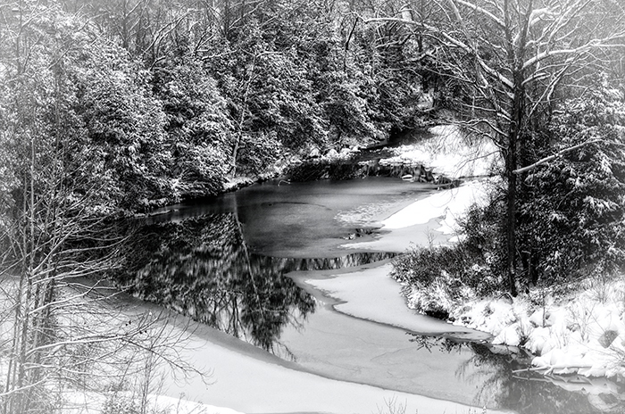 Winter, a day in Branson