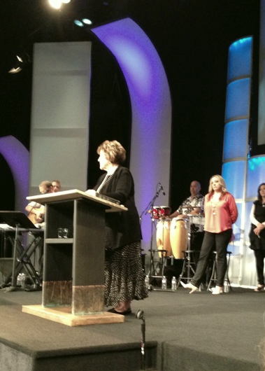 Mimi speaking on "The Signs of the Times"