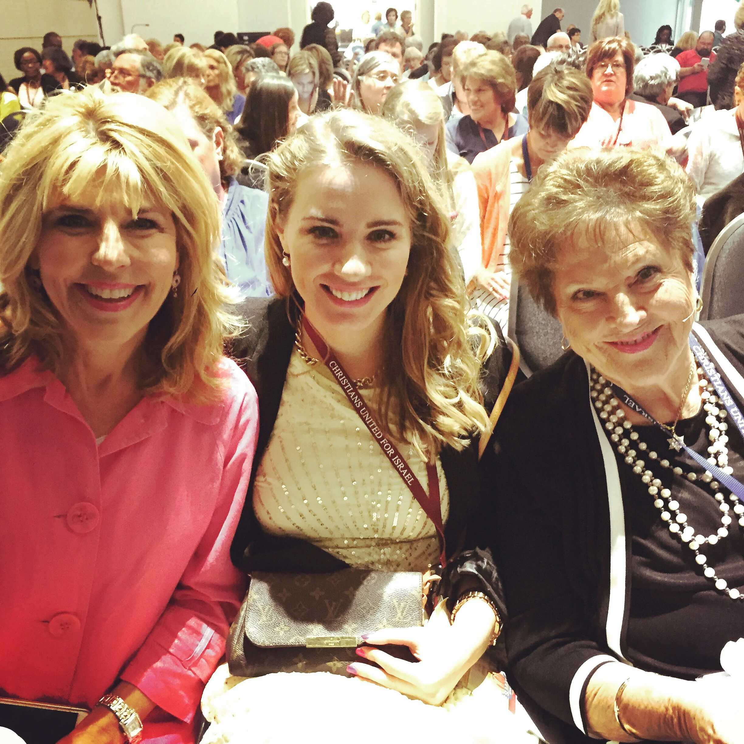 Pastor Terri Pearsons and Mimi at DFZ prayer meeting