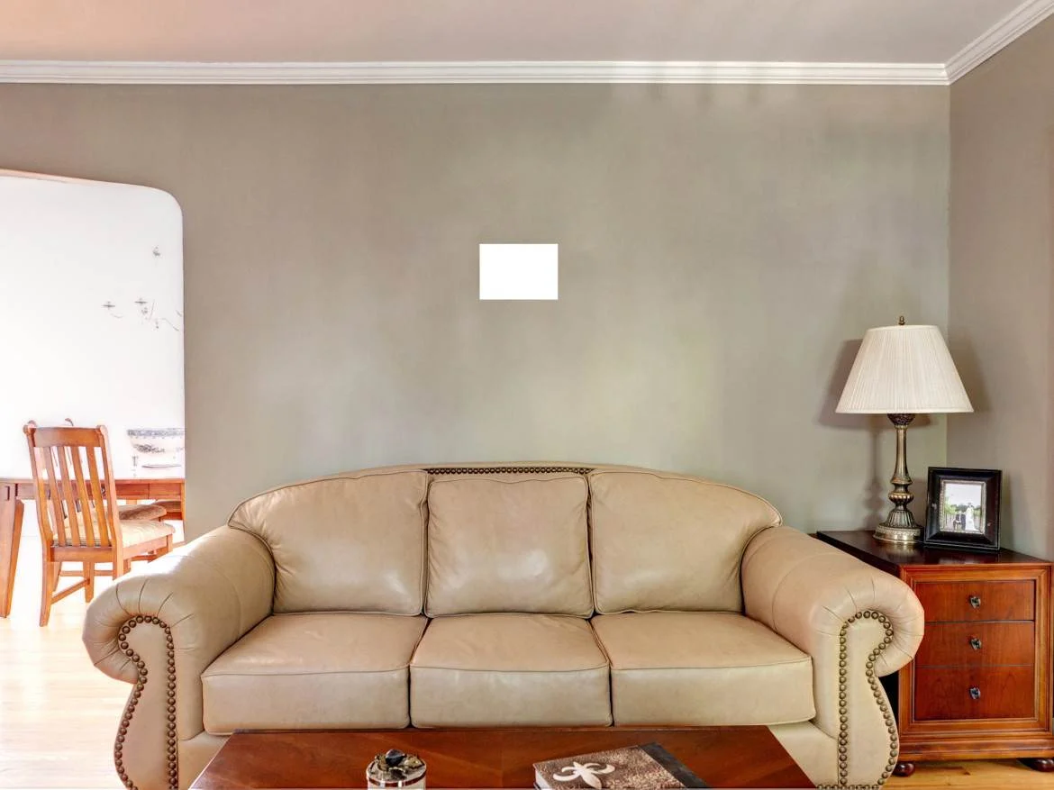 room image with 8.5x11 piece of paper