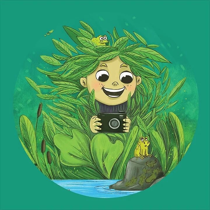 This little nature lover was drawn for Library Tasmania for a project called &quot;Little Explorers&quot;. Not really new as it was done early 2022, but I'm such a big Instagram slacko that I only make time to show you now! Hope you like it 😉