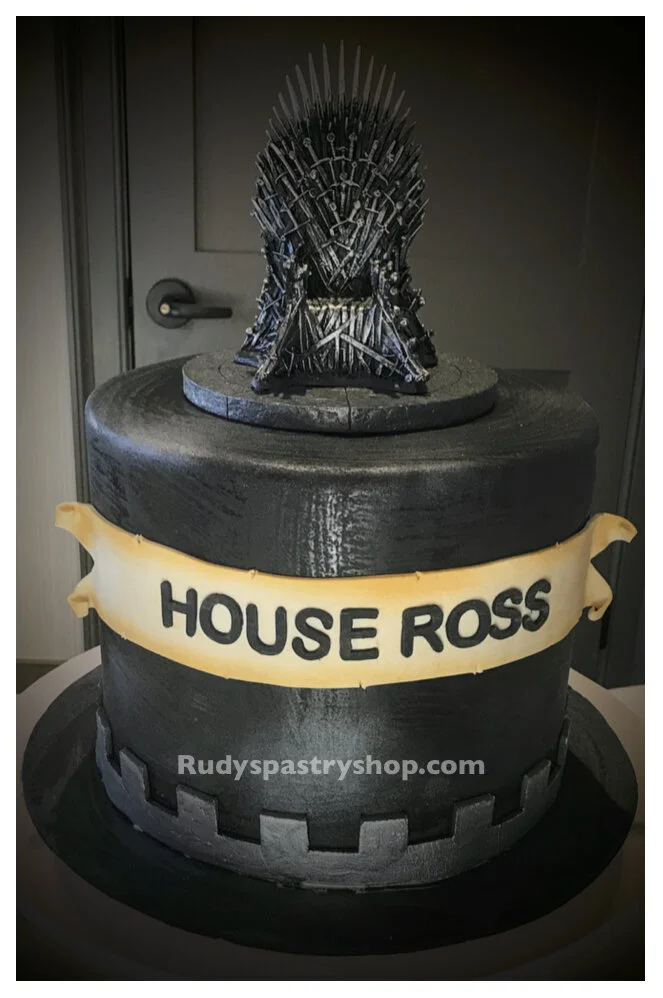 Game of Thrones Grooms Cake