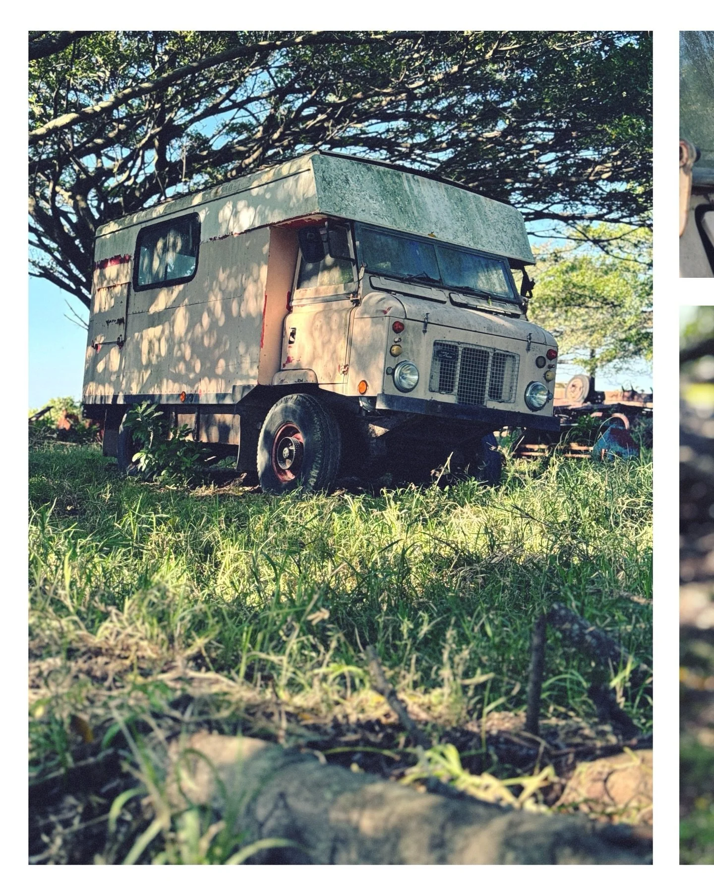 Does anyone know what #landrover this is? I think it&rsquo;s a 101 but not sure. How cool would it be to restore this!?

#overland #4x4 #landroverclassic #classiccaroftheday