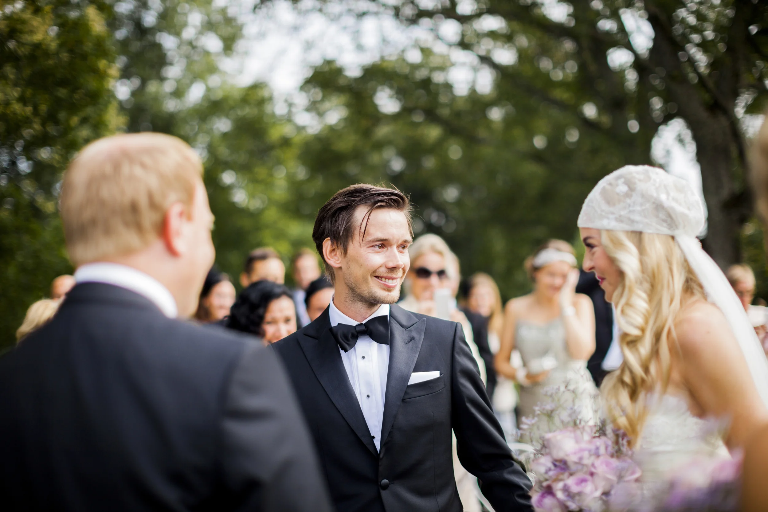 vigsel vid Görvälns slott Stockholm
