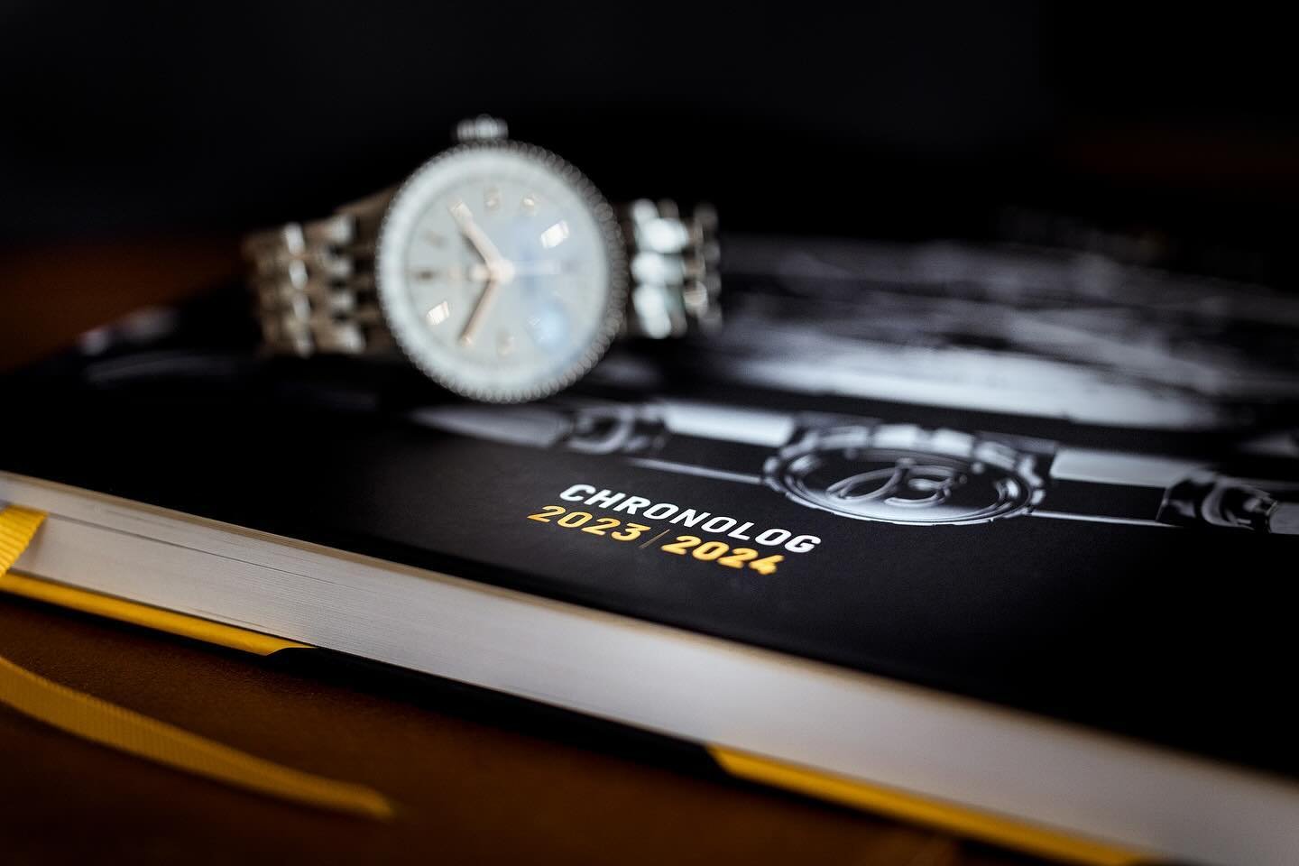 Since 1997, Breitling has released a catalog called the Chronolog, a book with all current models, technical data and the history behind each timepiece and design. Recently the 2023/2024 edition was released. Thank you BREITLING Stockholm store! 
@br