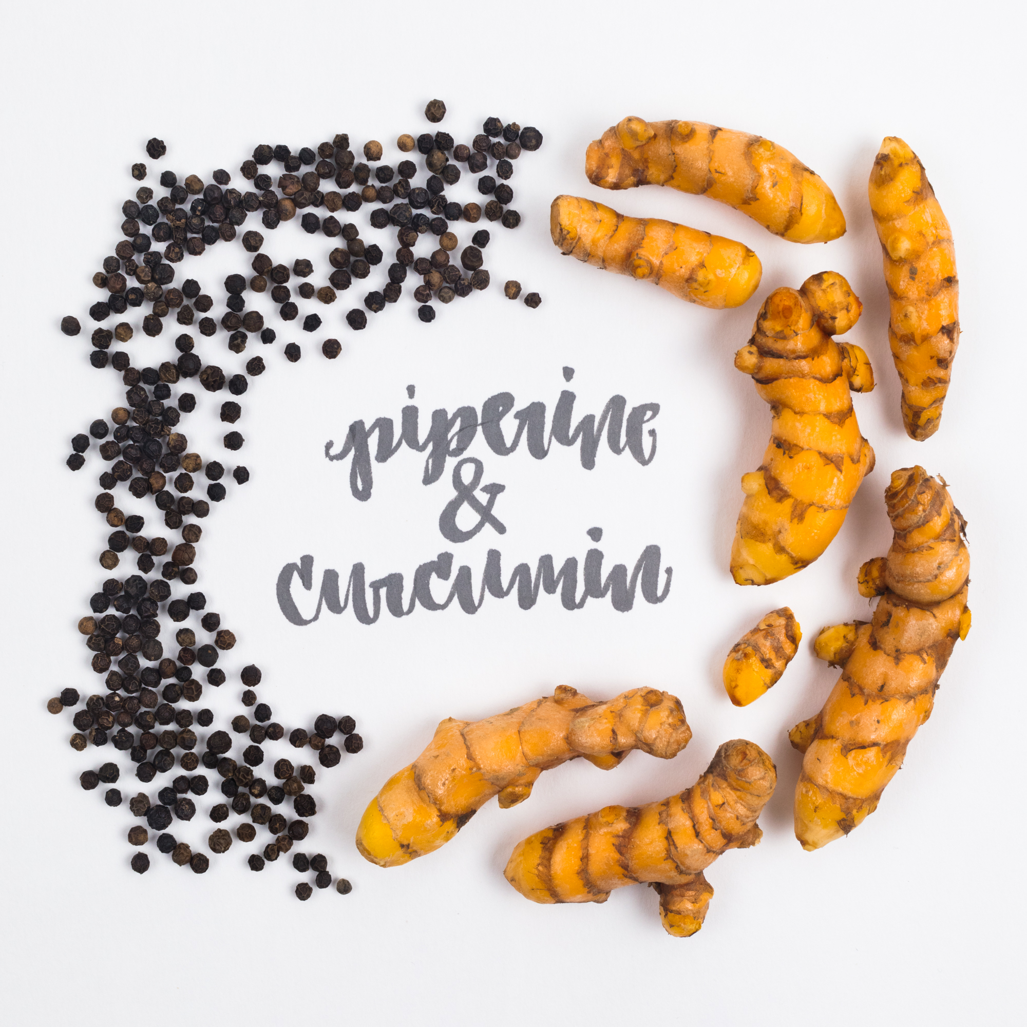 Piperine and Curcumin