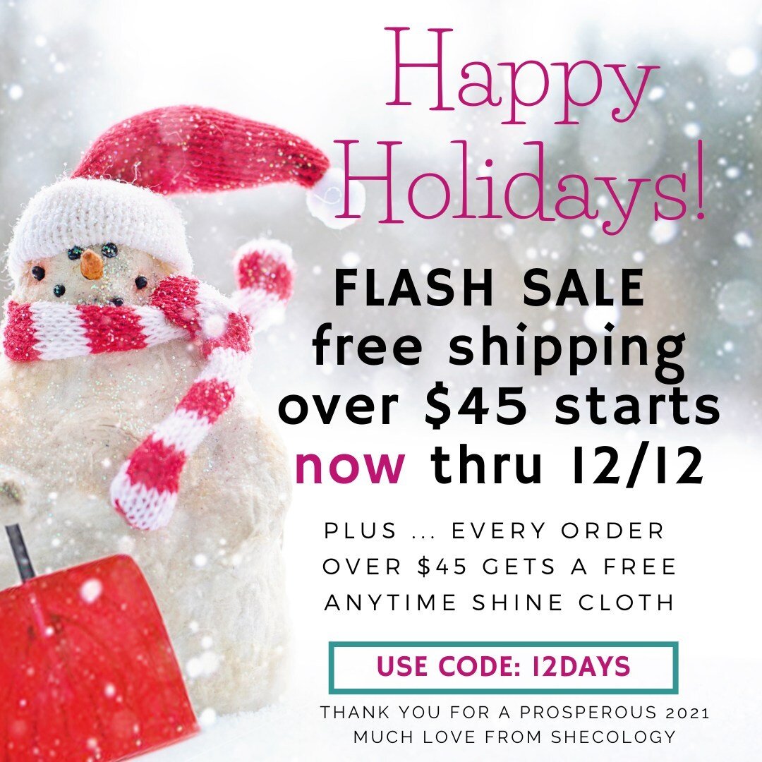 FREE SHIPPING ⭐ FREE GIFT on orders $45+. It's our annual Holiday Flash Sale going on now thru 12/12. Our useful, unique, and eco-friendly home + pet cleaning products make the perfect hostess gifts and stocking stuffers! 

#soapnuts #naturalcleaning