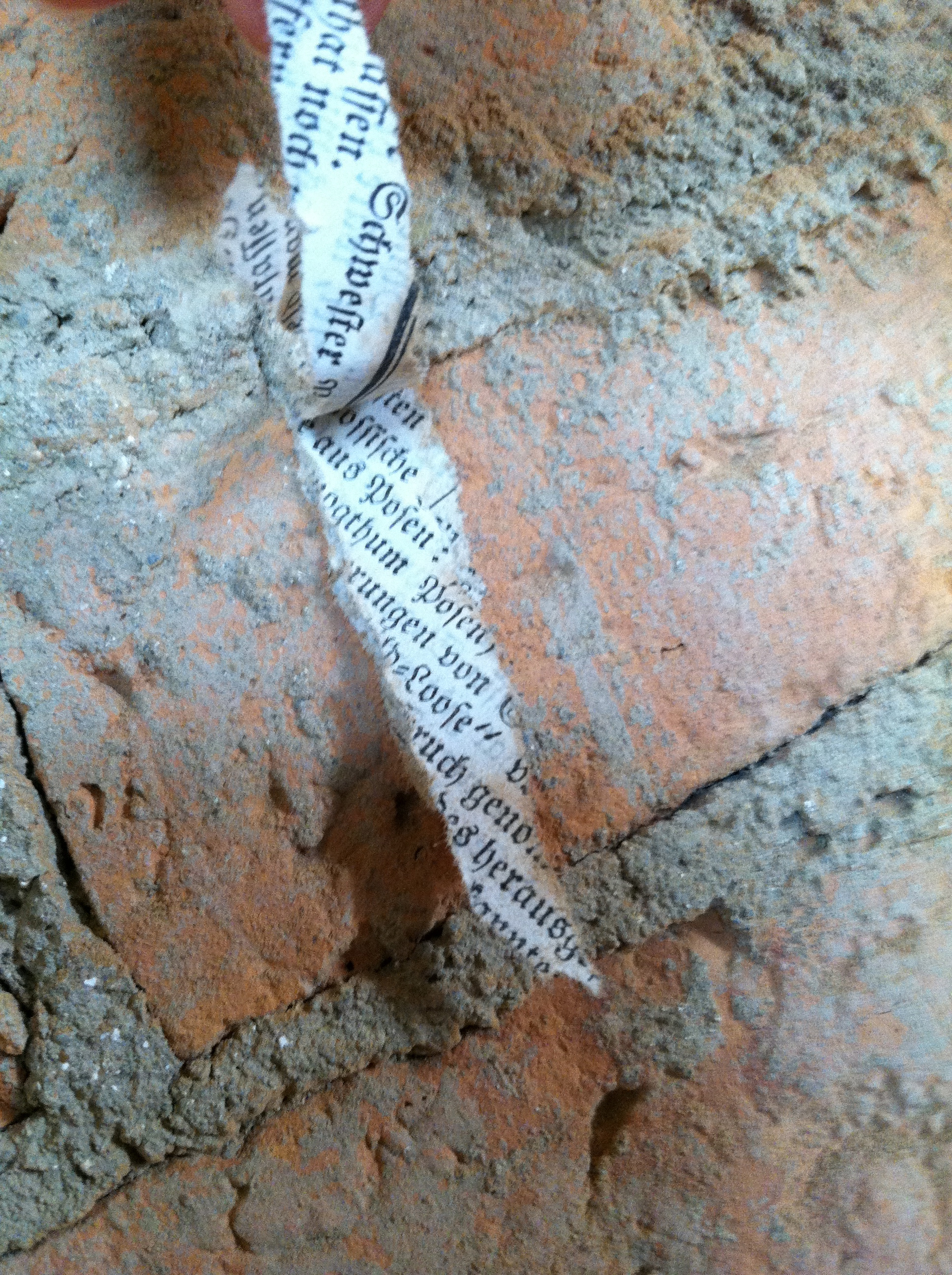 A piece of Newspaper