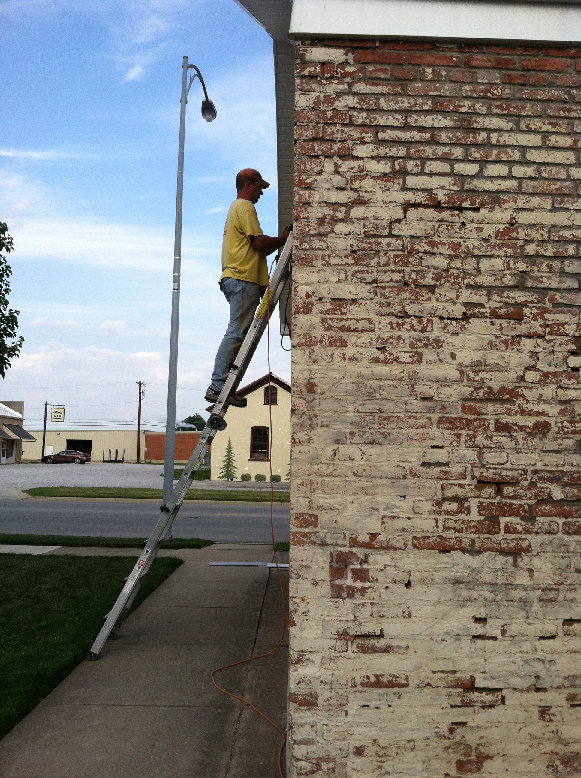 Up on the Ladder