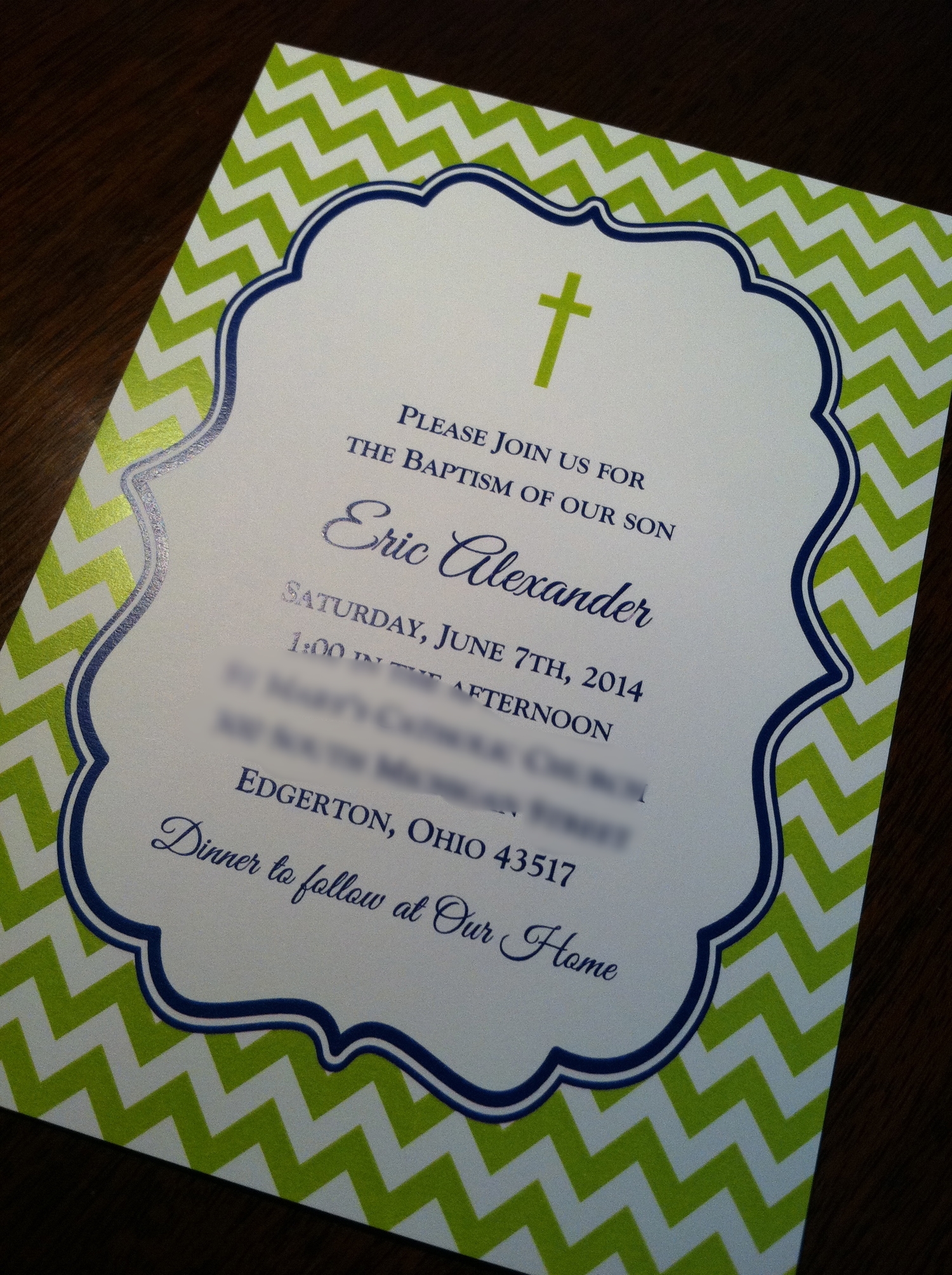 Baptism Invitation