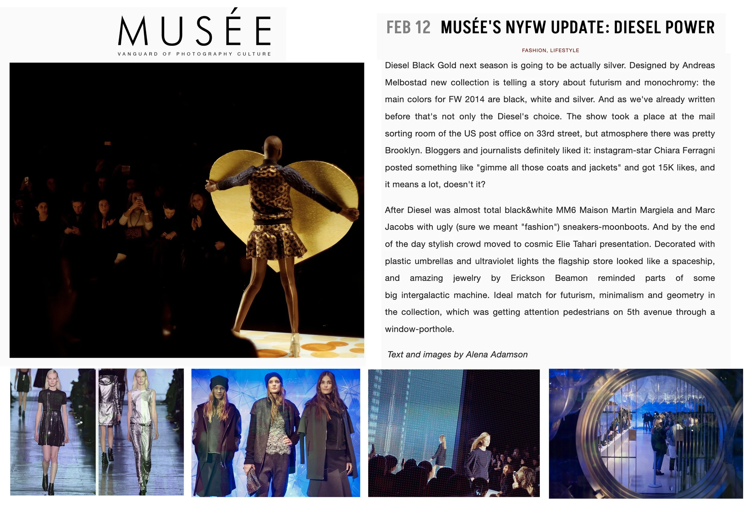 NYFW Diesel FW 2014