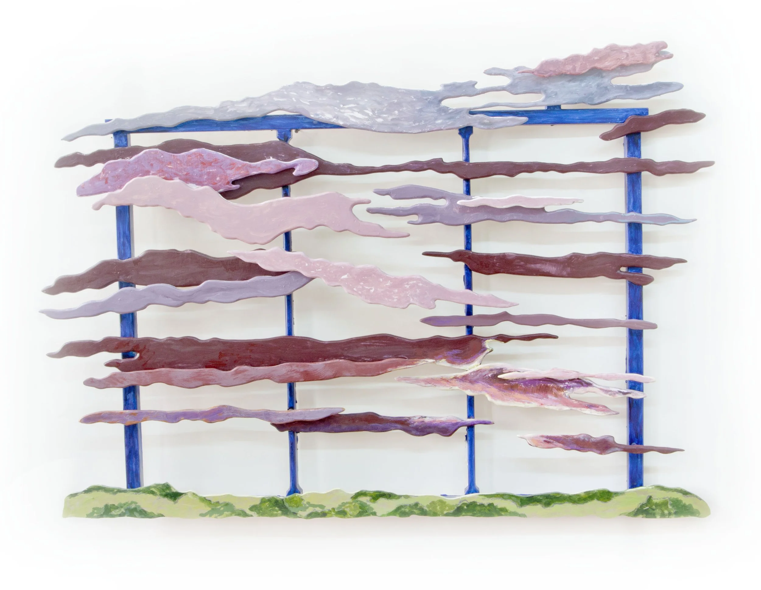 October Sunset, Provincetown, Oil on wood, 38%22h x 52%22w 2012-2014.jpg