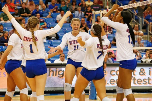Image 1. UT-Arlington Women’s Volleyball team.