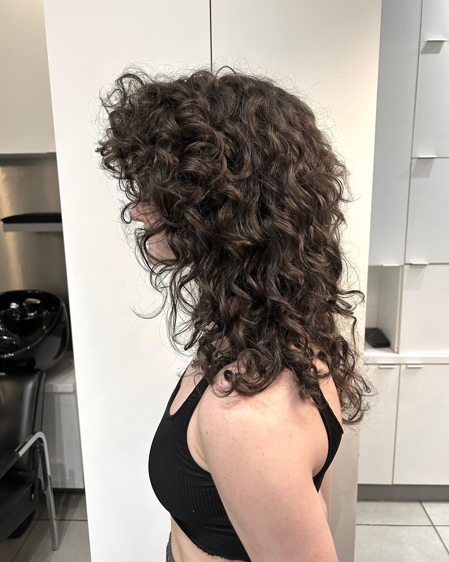 Curl expert.
Hair by Gina.