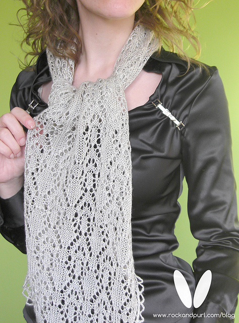 Maighdean Mhara, knit in Mermaid, shown in Seaside. (Again, if you don't have any Mermaid squirreled away, try it in Meridian or Milky Way!) 