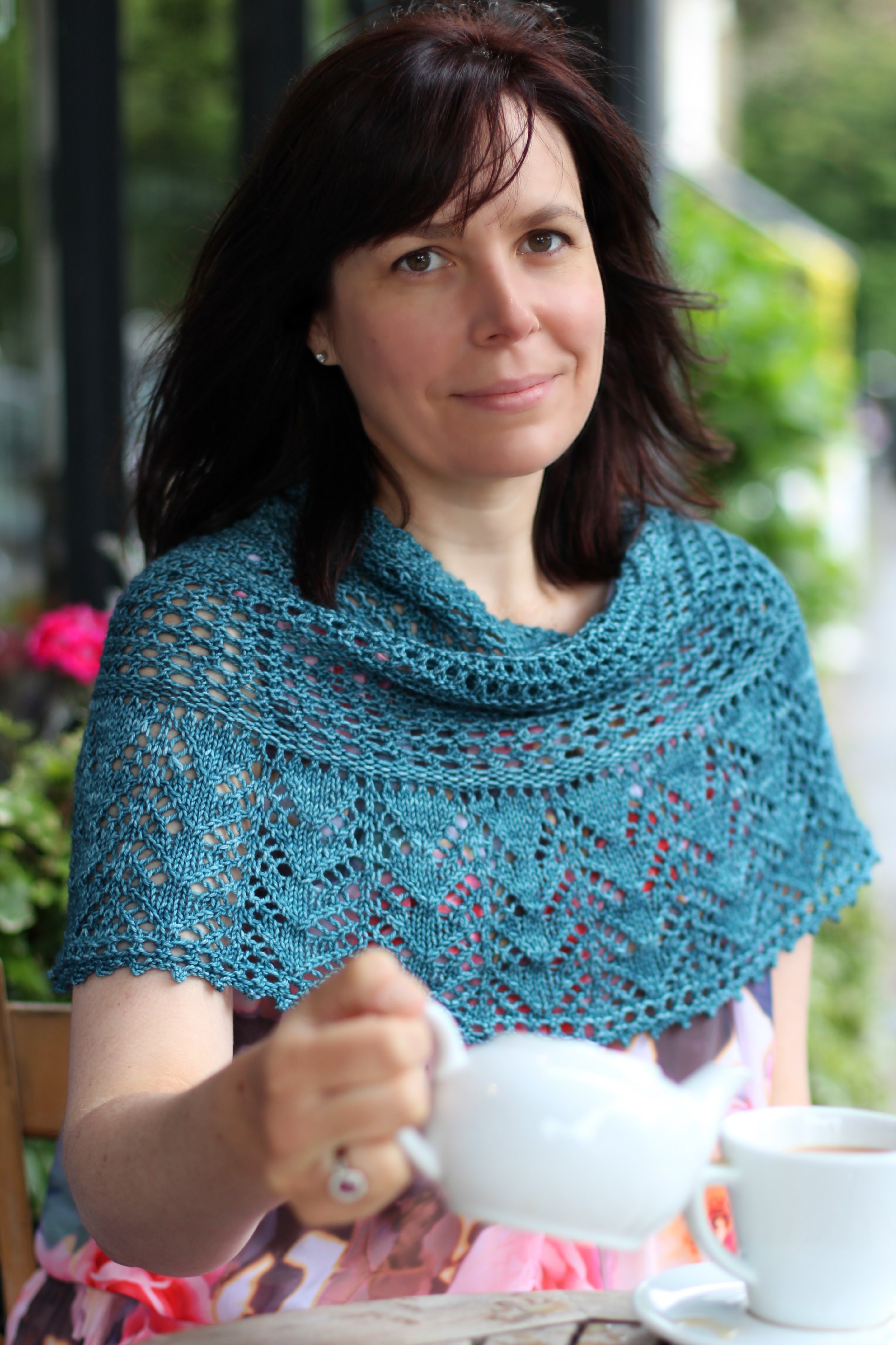 Afternoon Tea in Teal