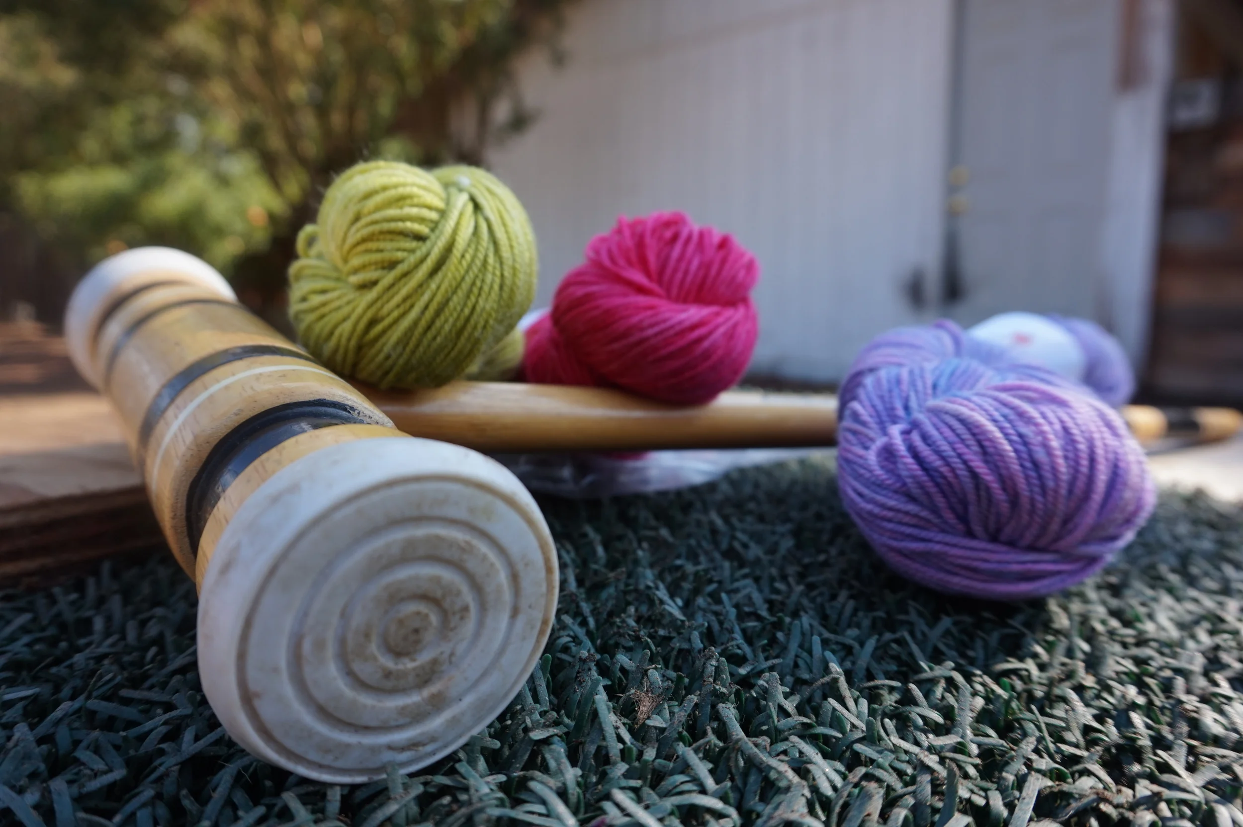 While they might be gorgeous, croquet balls made of Croquet by Anzula may not travel very far when hit with a croquet mallet. 