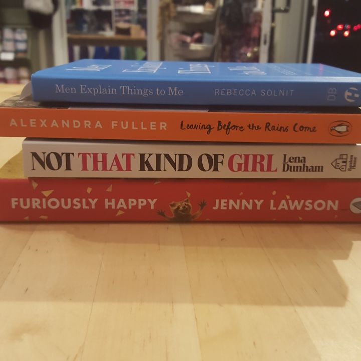 February 4: Sabrina is a voracious reader. I usually creep her booklist to decide what I should check out next. #fangirl #notevenashamed