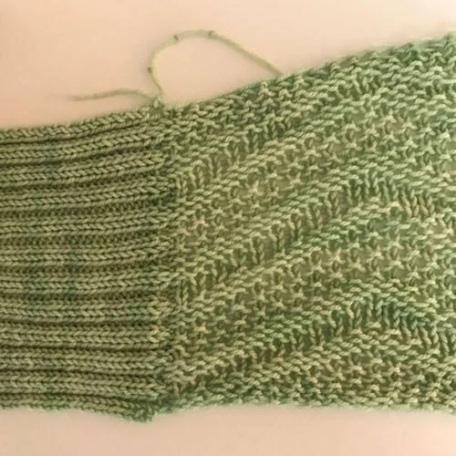 Blocked Savoie Swatch, Jill Wolcott