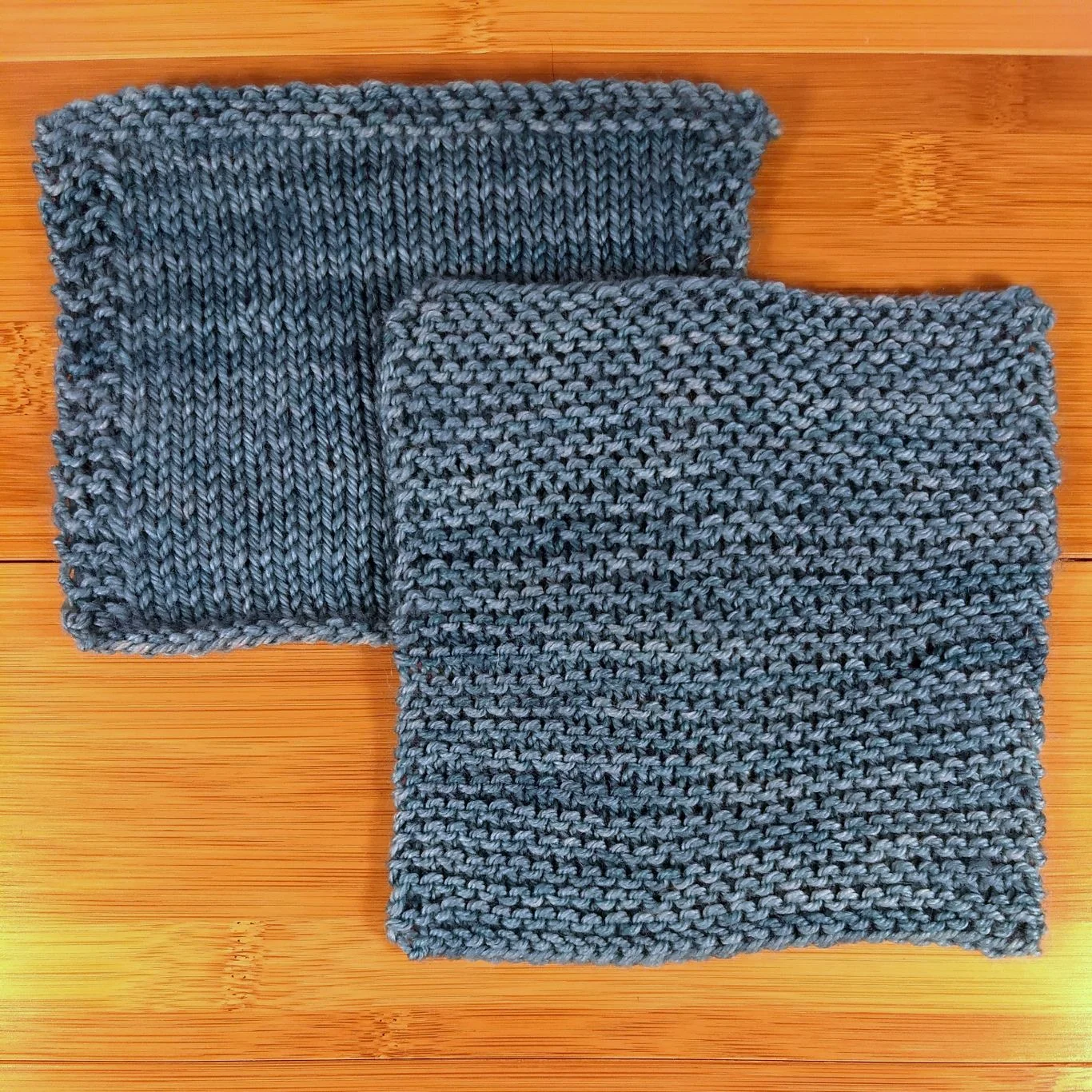 Knitted Squishy swatches