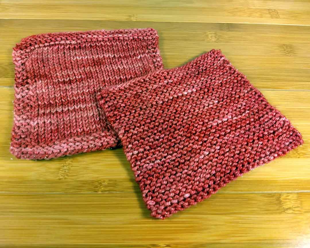 Lucero Swatches, knit