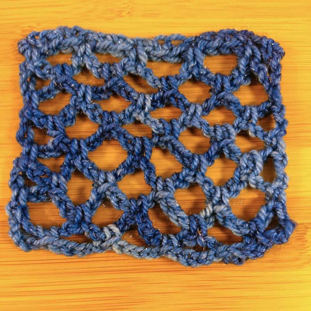 simple lace crochet