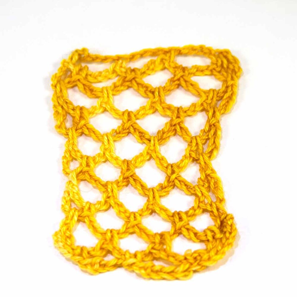 Luster in crochet lace