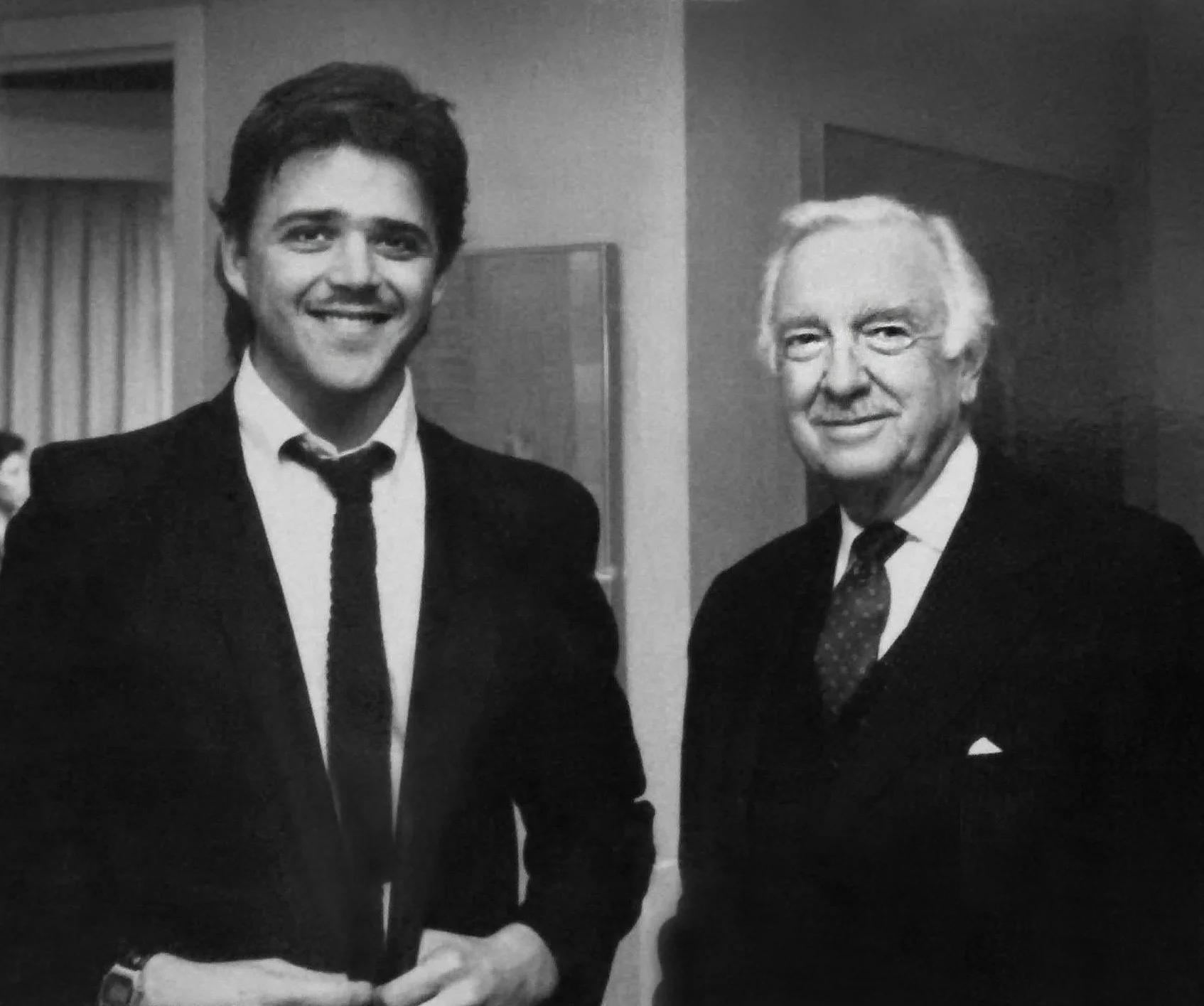 Dinner with Walter Cronkite- Boston 1985