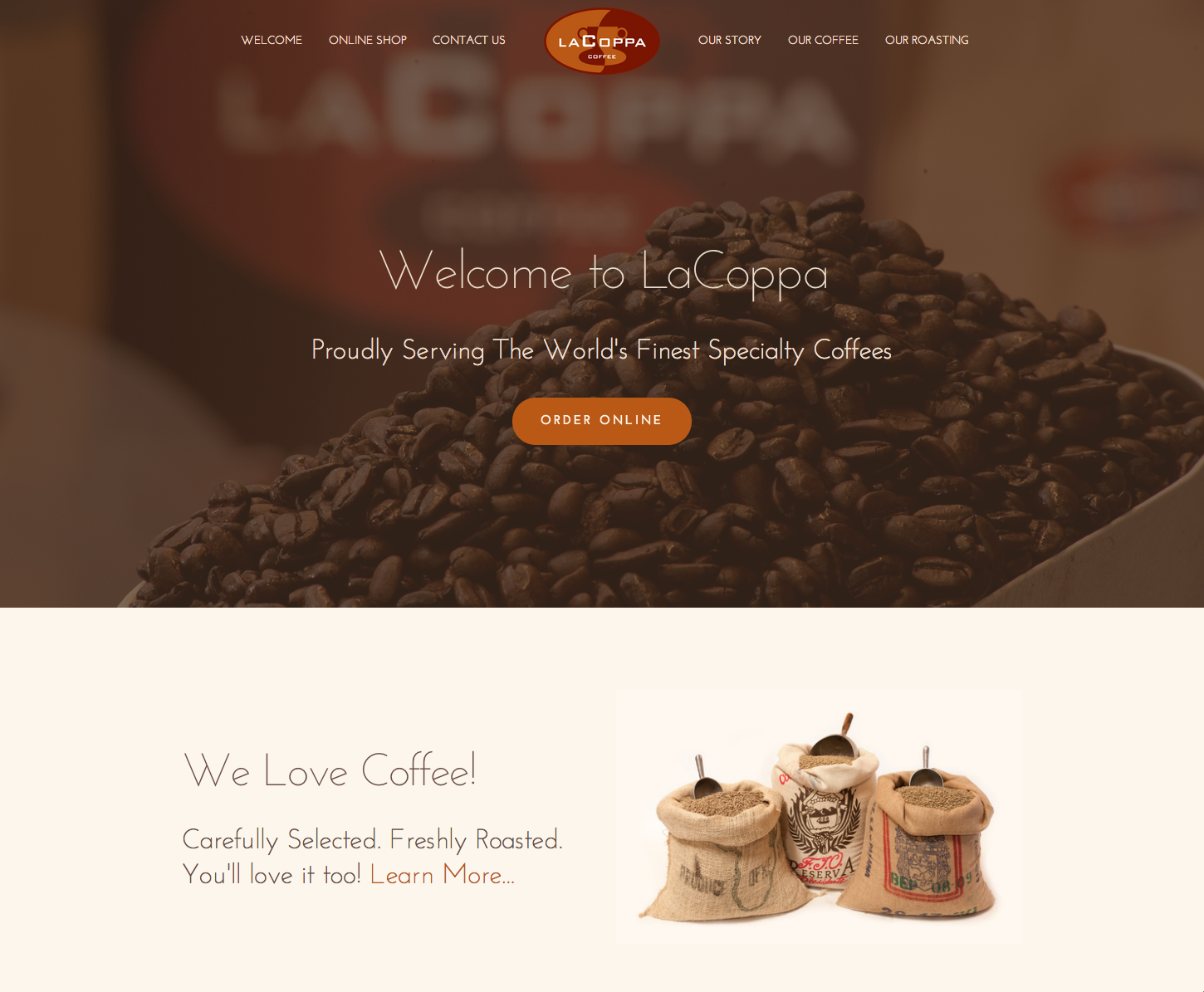 NEW! LaCoppa Coffee