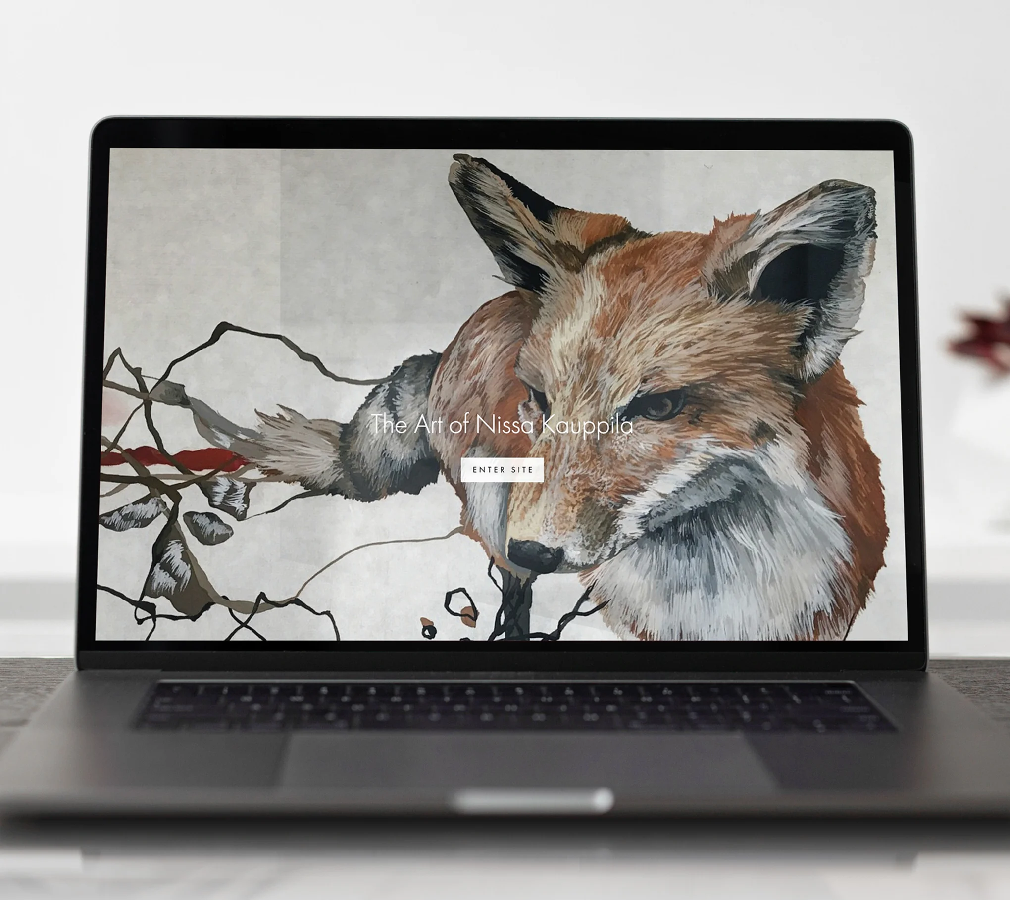 Squarespace Portfolio Website for Fine Artist