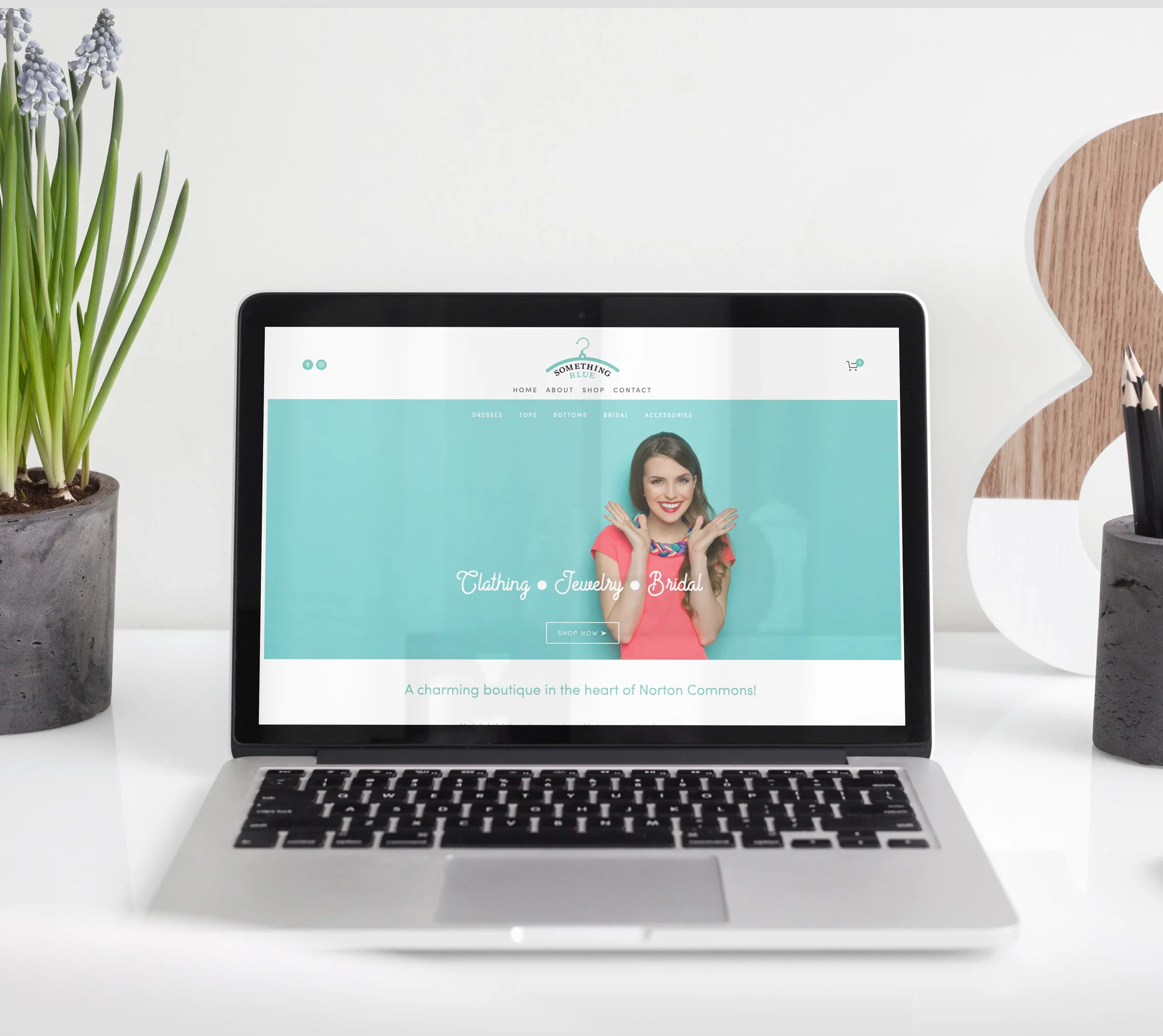 Squarespace E-commerce Website for Clothing Boutique