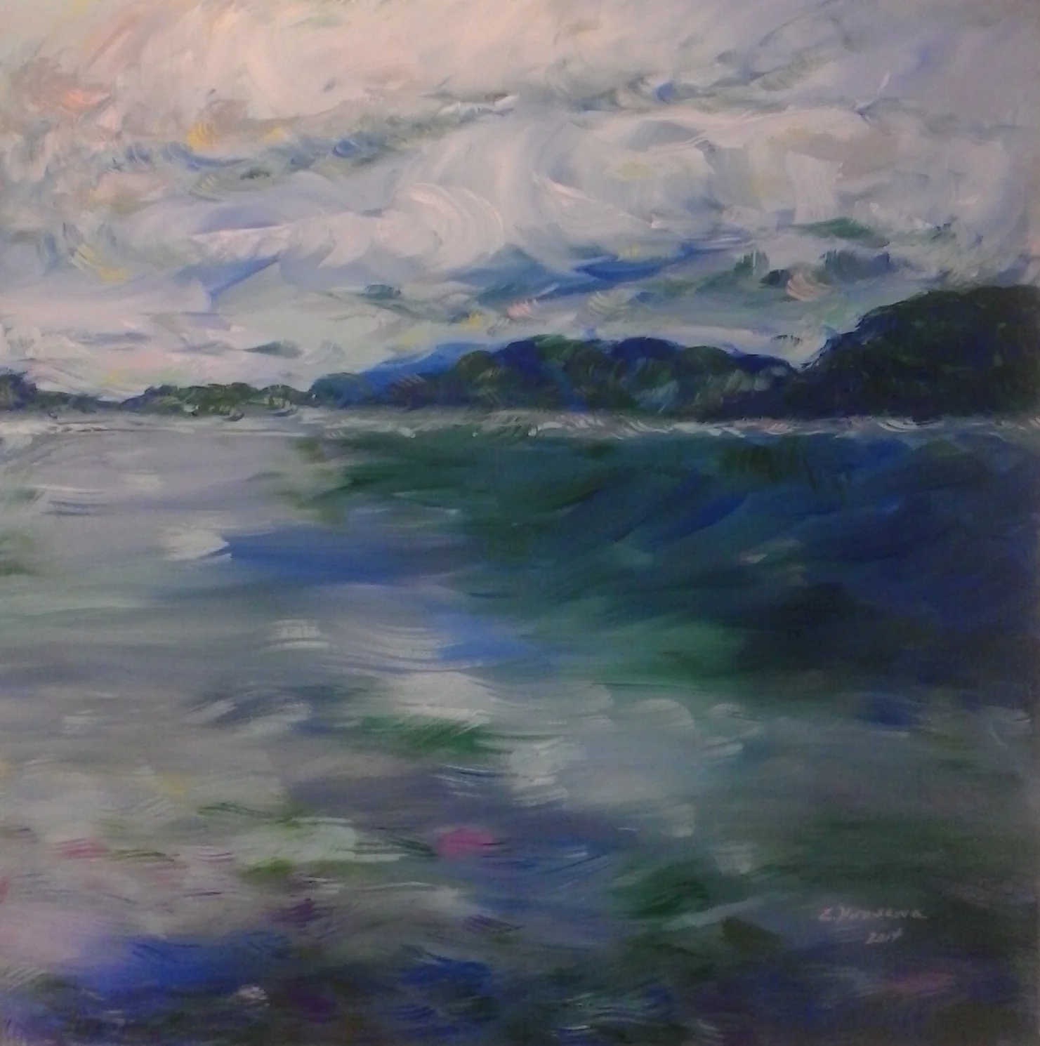Cobalt Waters by Evan Hirasawa