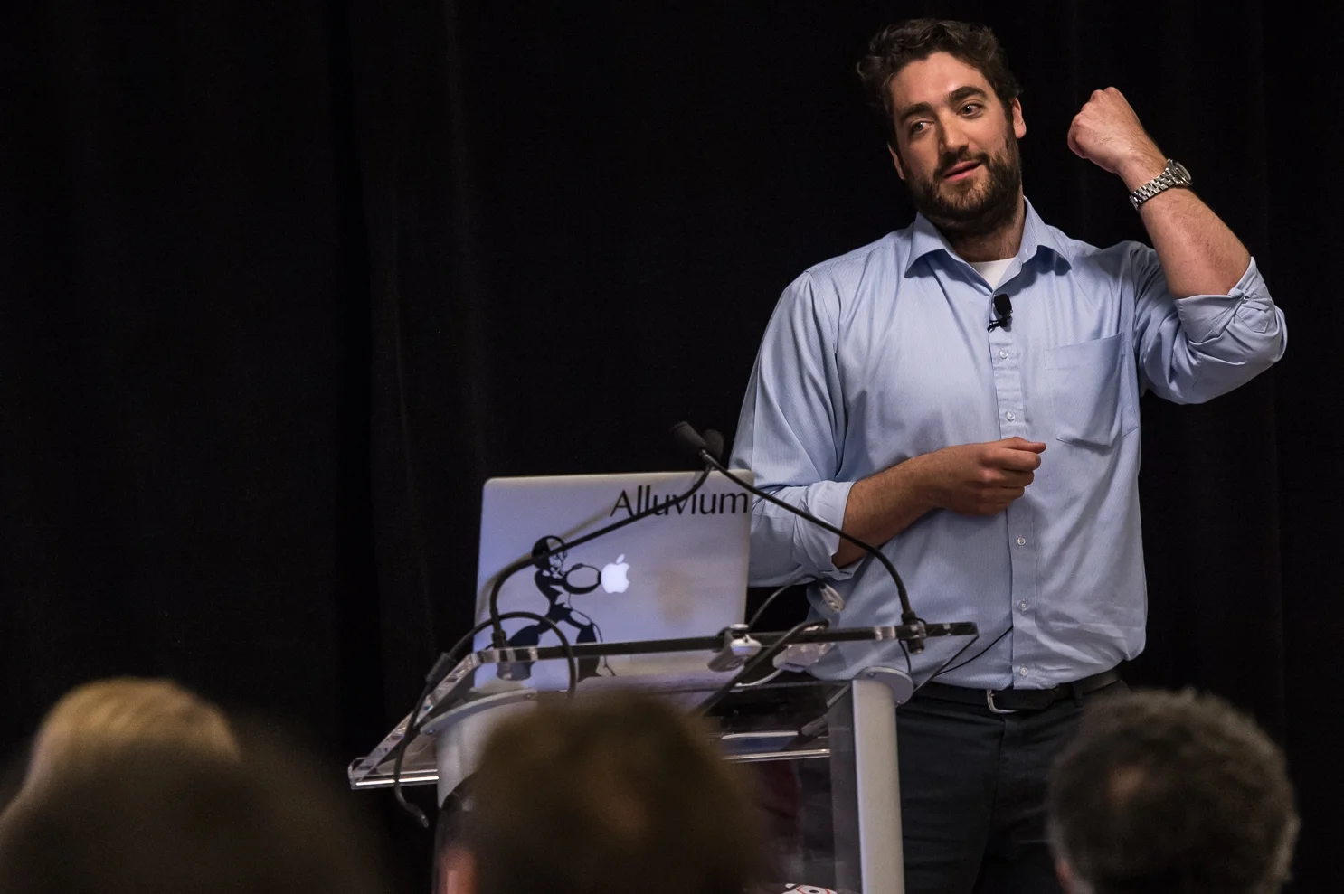 Drew speaking at 2016 NYC R Conference