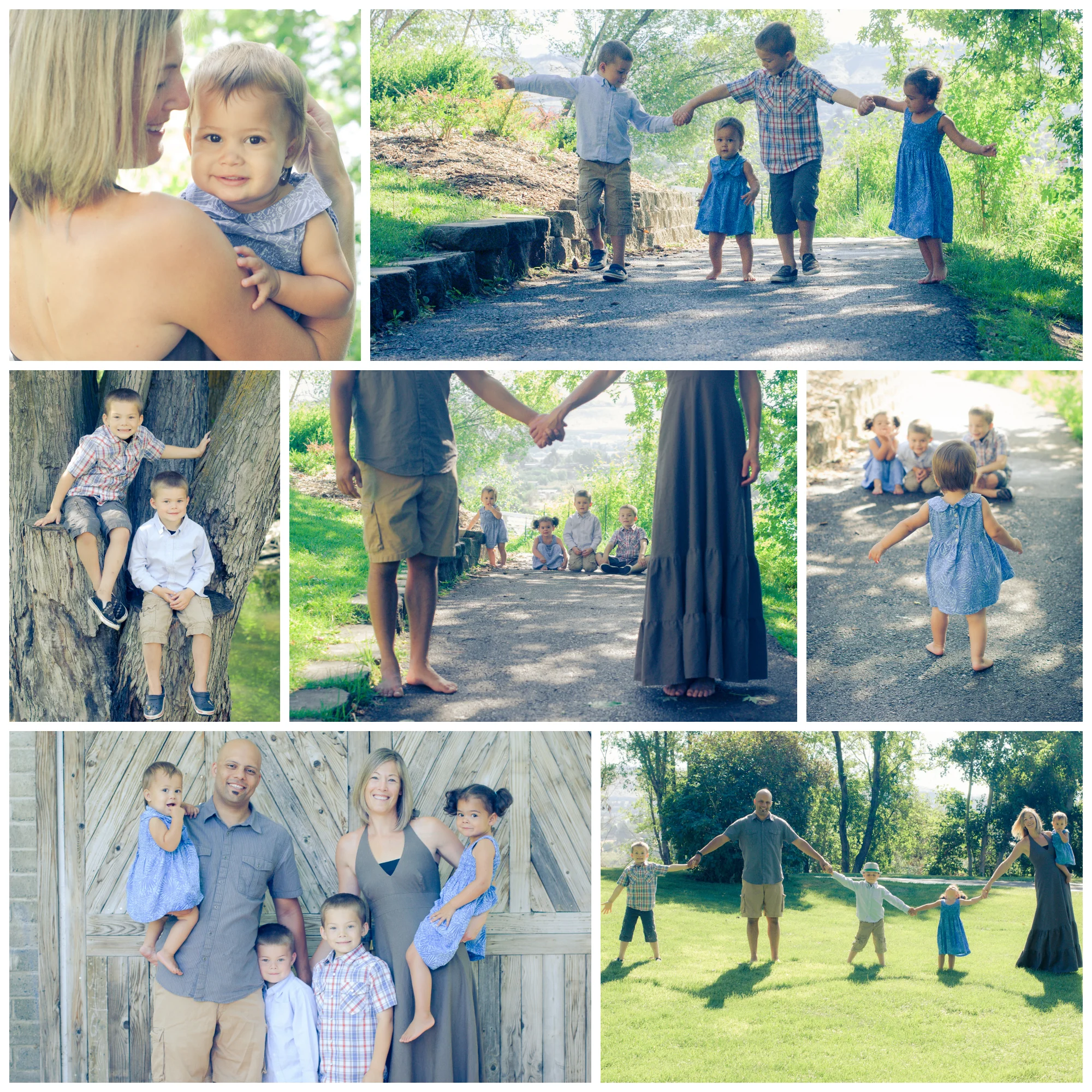 The Hunter family. July 2013.