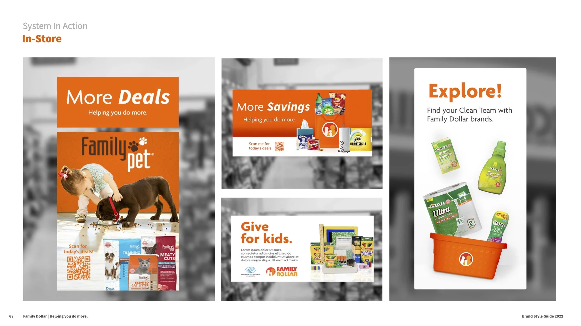 In-store Design Examples