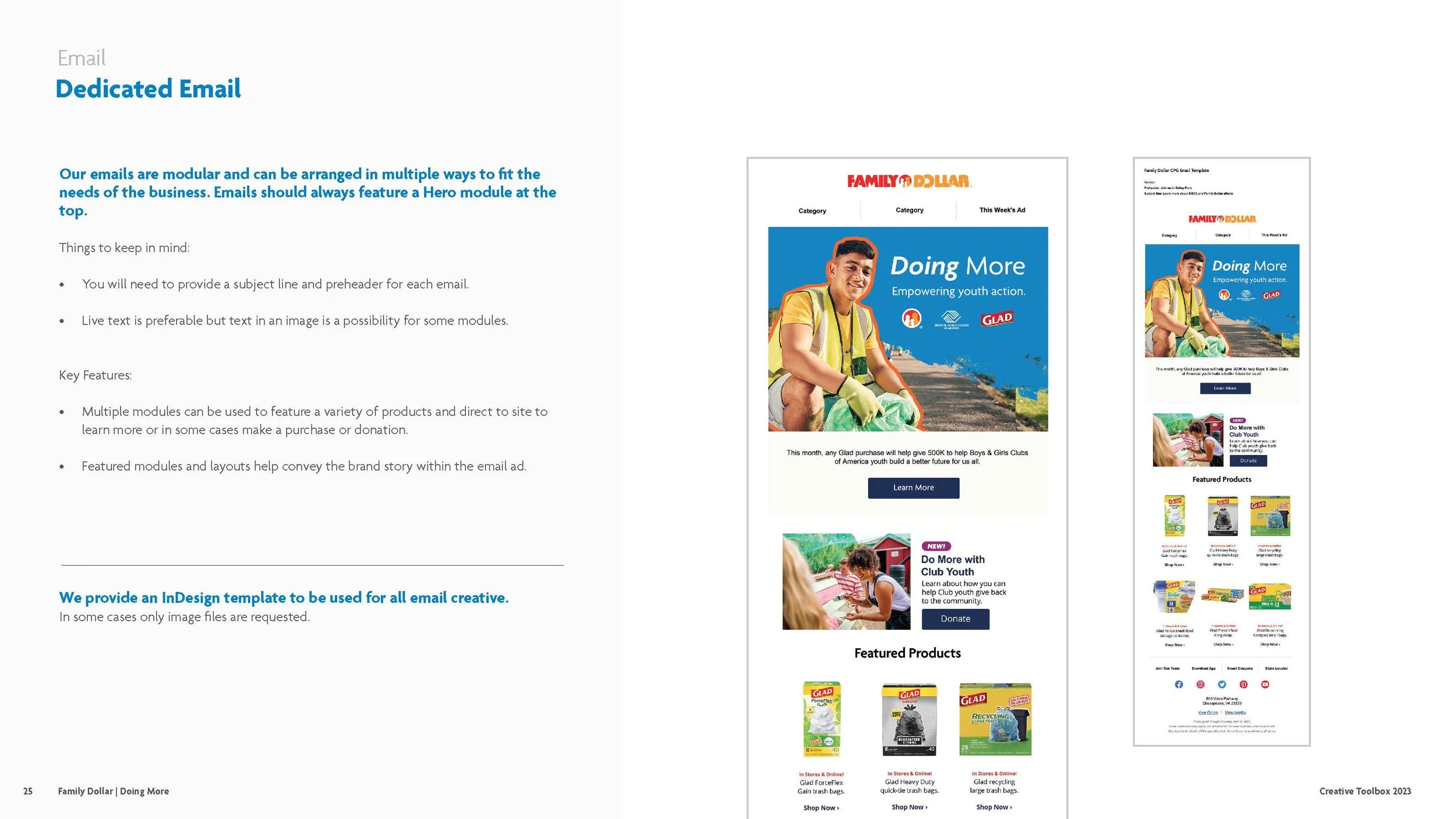 Email Design examples
