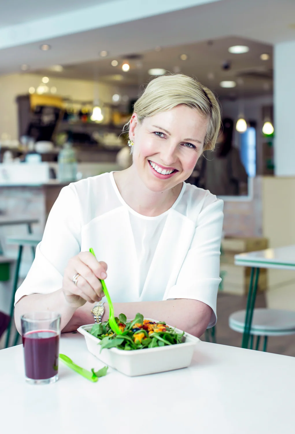 Domini Kemp of Alchemy Juice Bar & Cafe