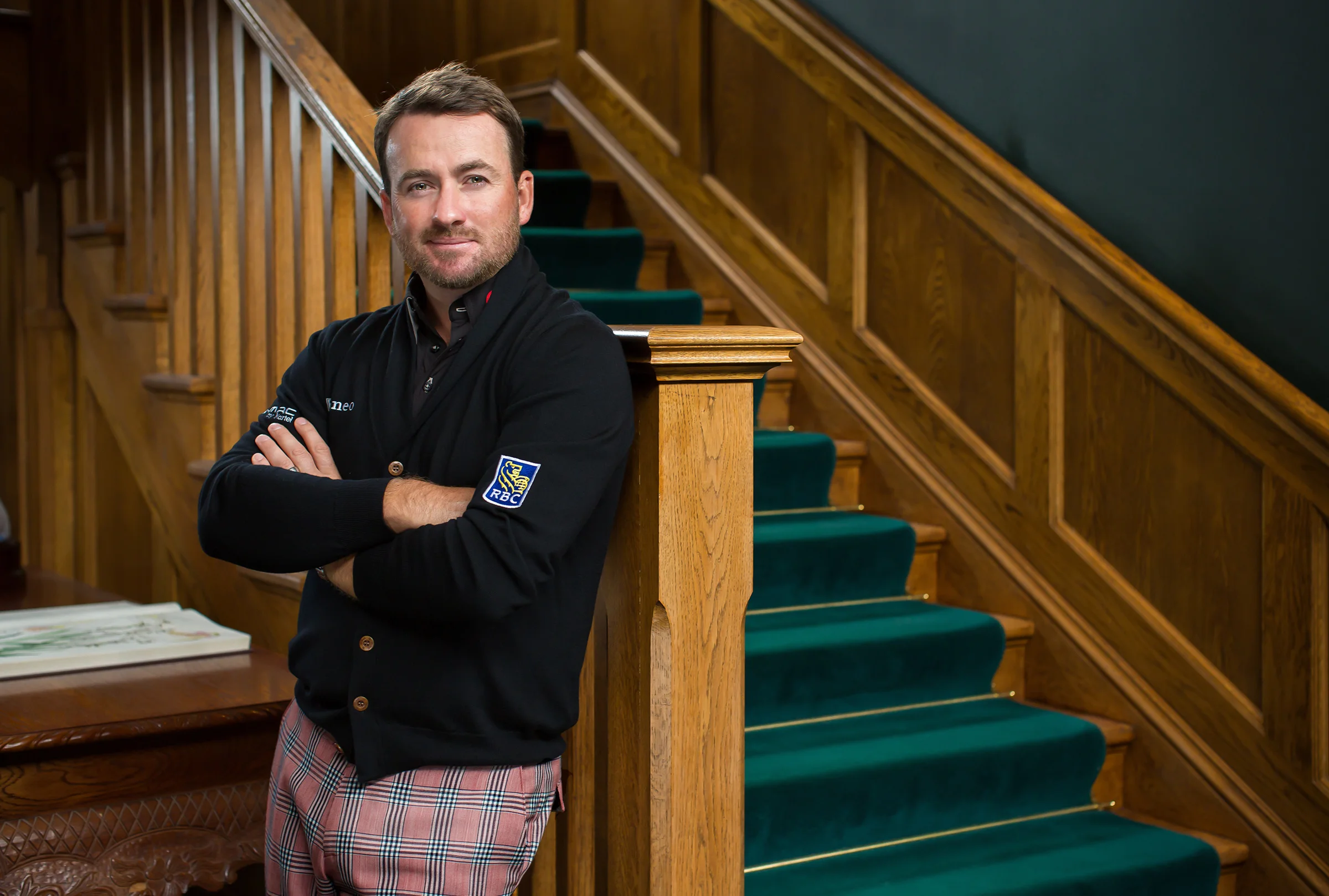 Graeme McDowell at Portmarnock Golf Club for Cara Magazine.