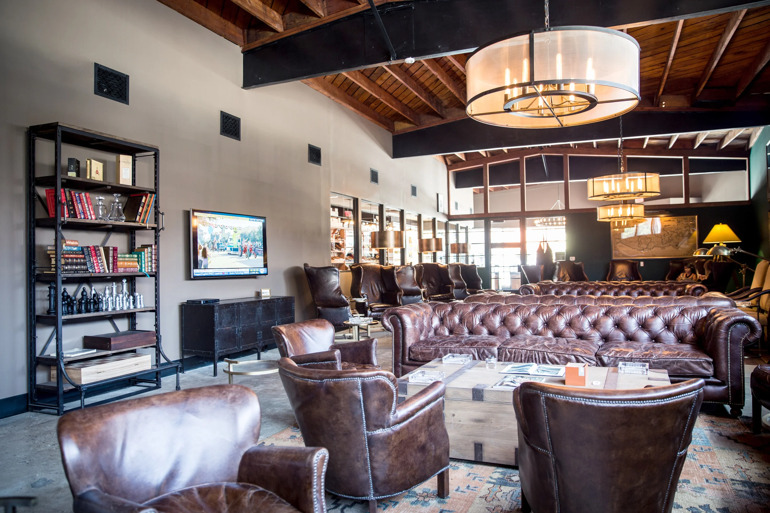 Cigar lounge Members only