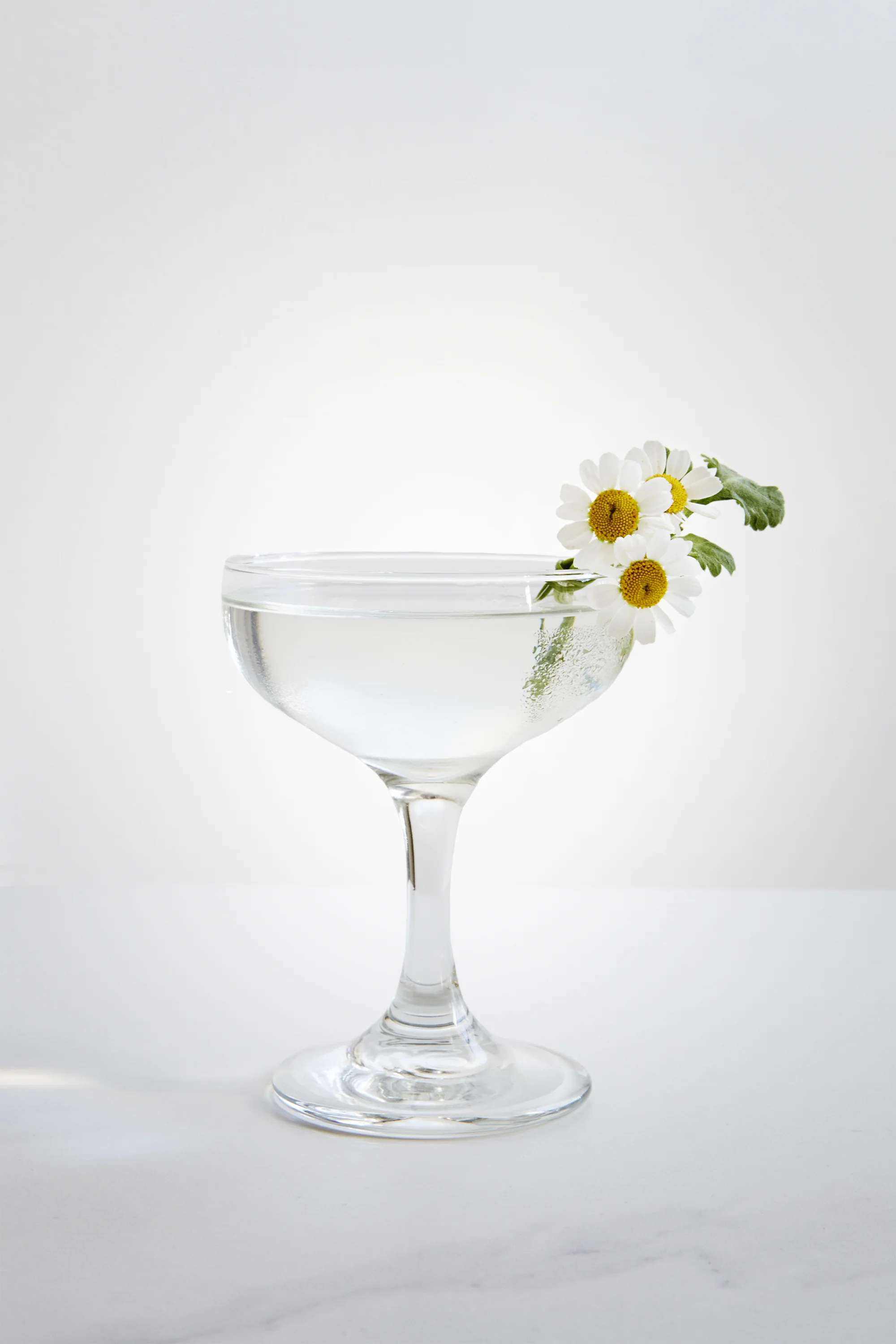 MARY ASTOR 2 oz Gin 3/4 oz Chareau 1/2 oz Lillet Blanc Stir ingredients over ice. Strain into coupe and garnish with edible flowers. Cocktail by Pablo Moix
