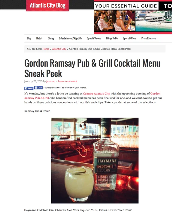 ATLANTIC CITY BLOG January 2015