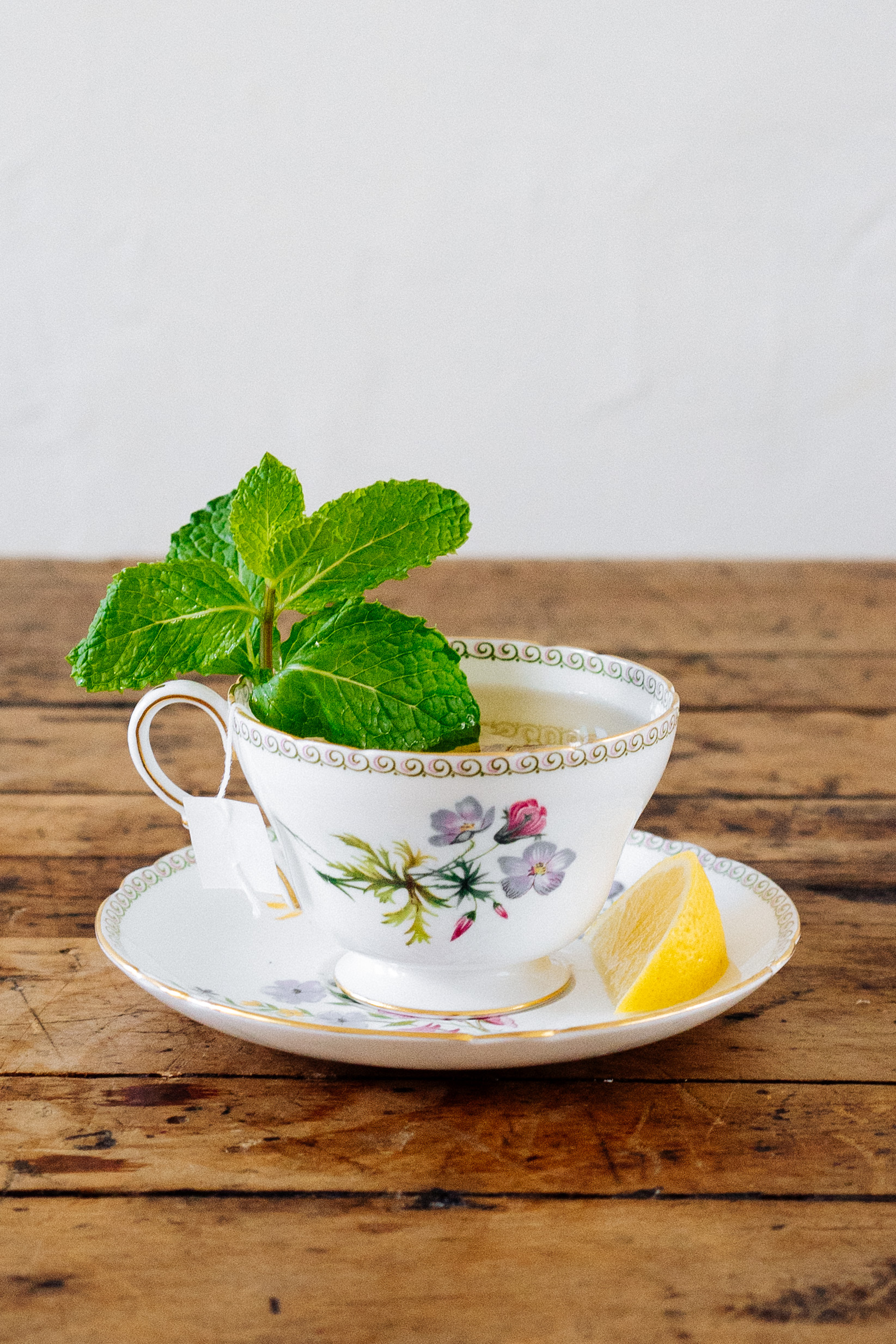 HOT TODDY 1 1/2 oz Chareau 1/4 oz Honey 1/4 oz Lemon Juice 1 Tea Bag (green tea or mint) Add Chareau, honey, and lemon juice to cup of hot tea. Garnish with a lemon wedge and fresh mint.