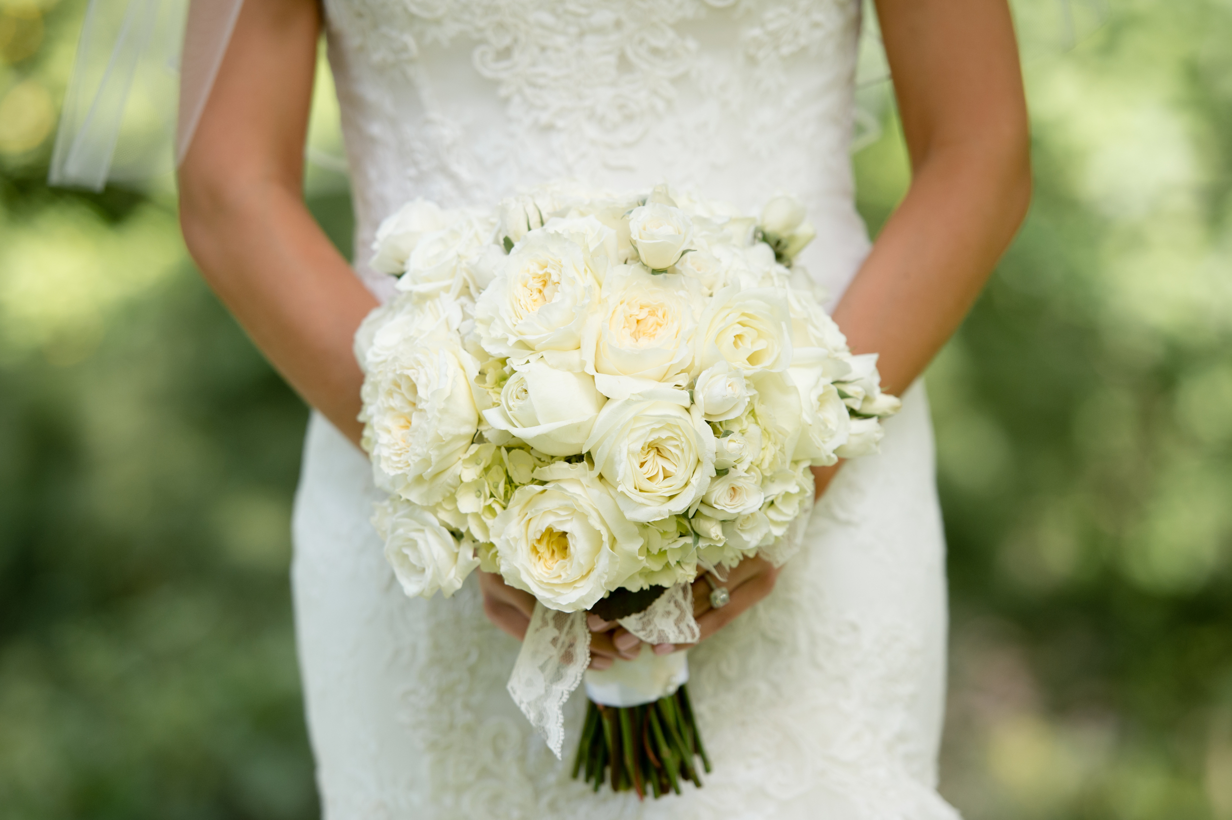 White Bridal Bouquet