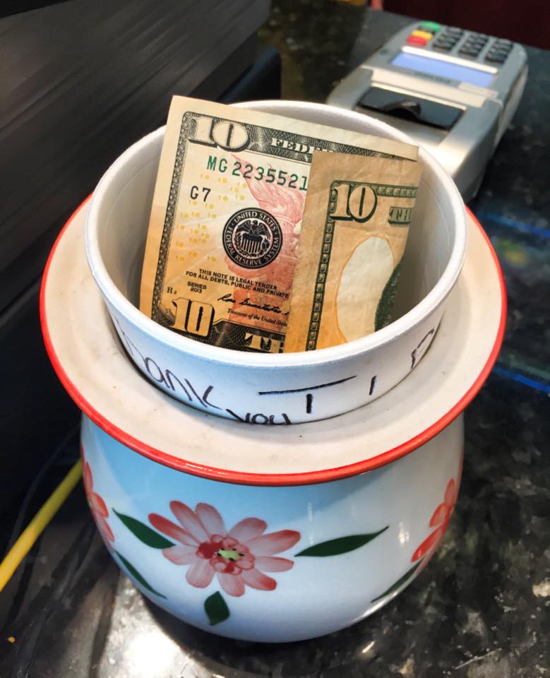 Random Acts of Kindness- Tip Jar