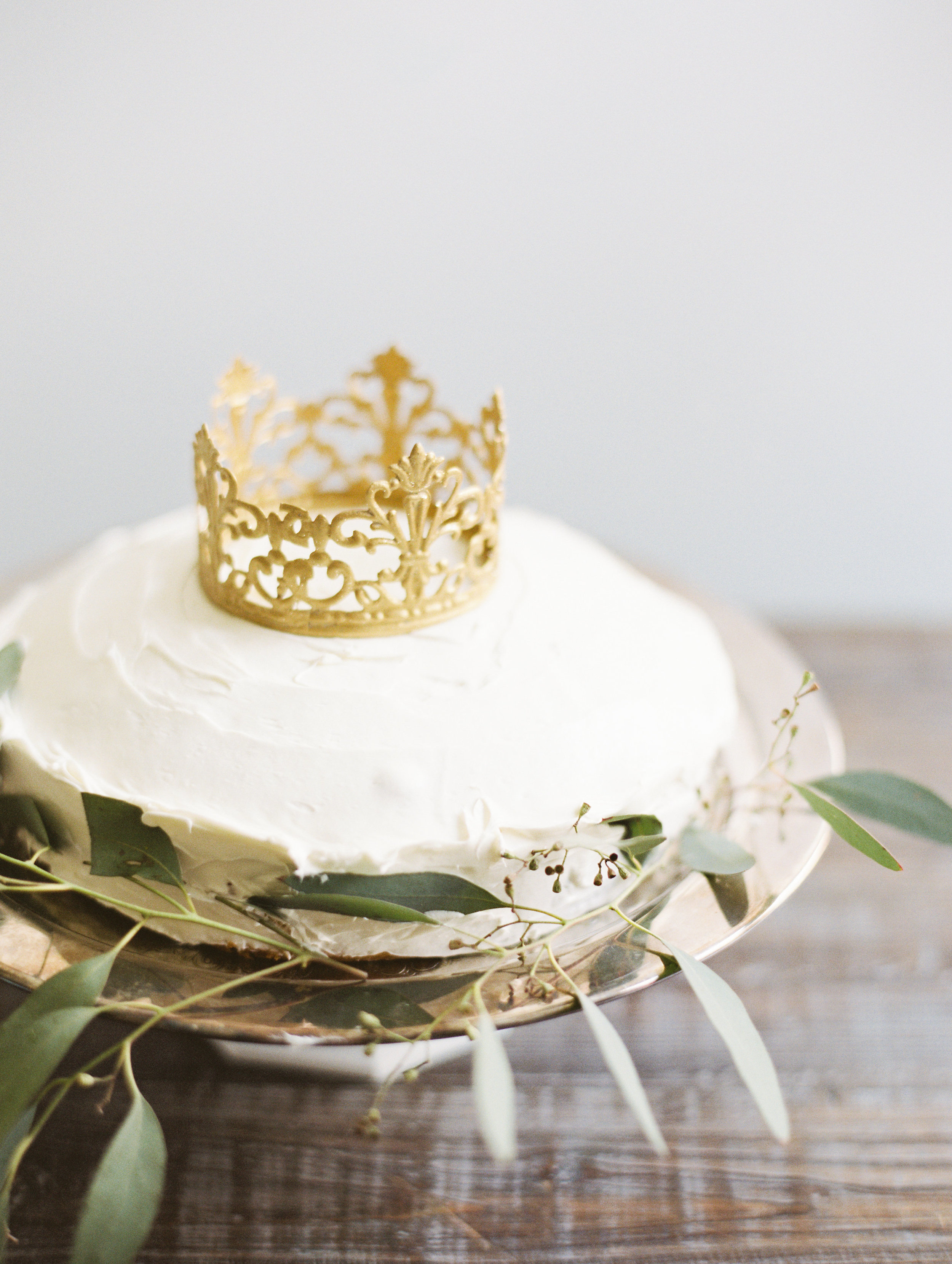 Le Petit Prince Baby Shower - Crown Cake