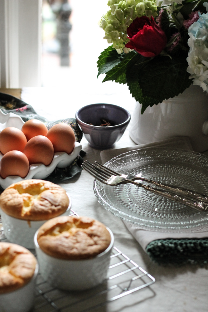 Pineapple & Star Anise Upside Down Chiffon Cakes {Pedantic Foodie}