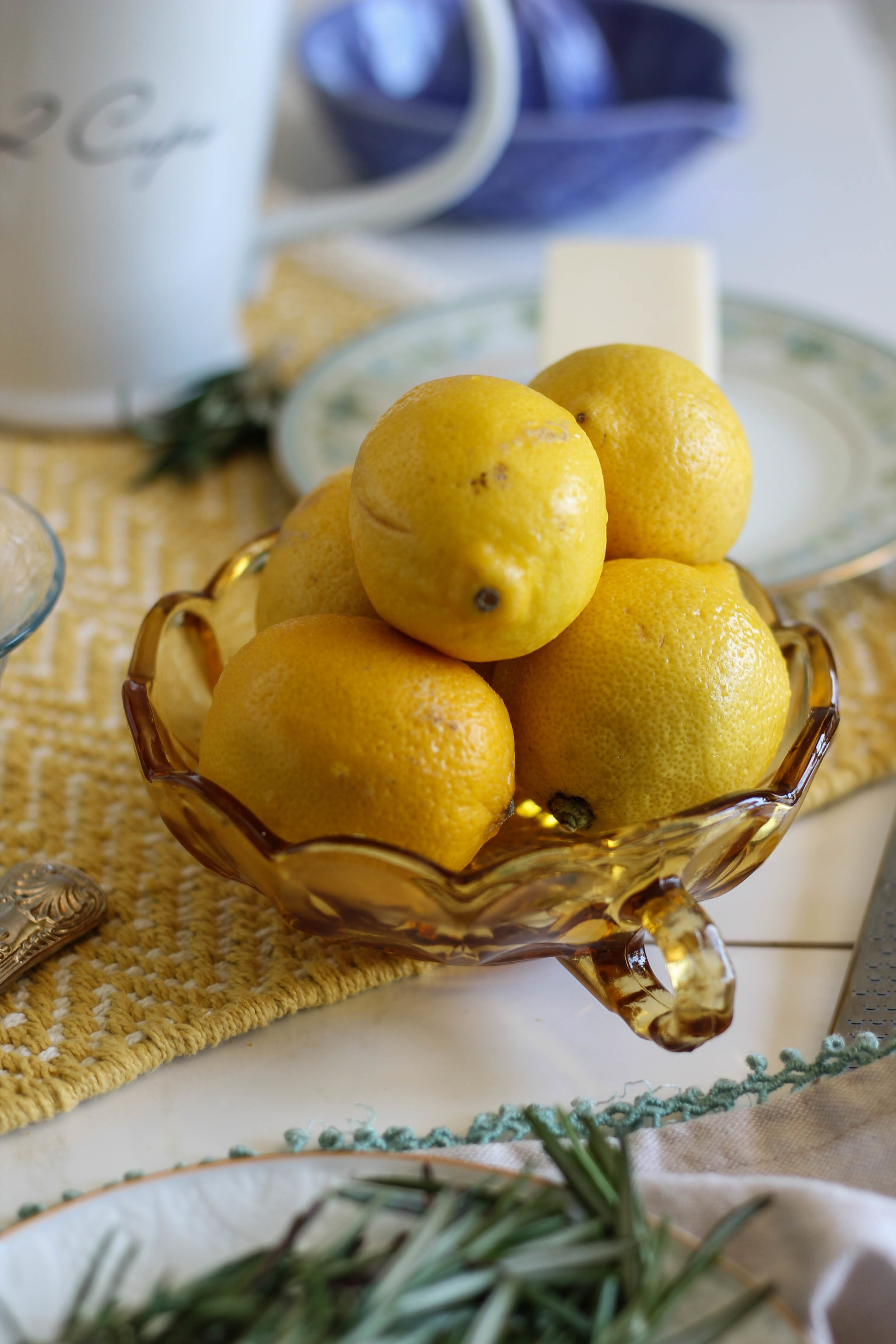 Lemon Rosemary Buttermilk Cake {Pedantic Foodie}