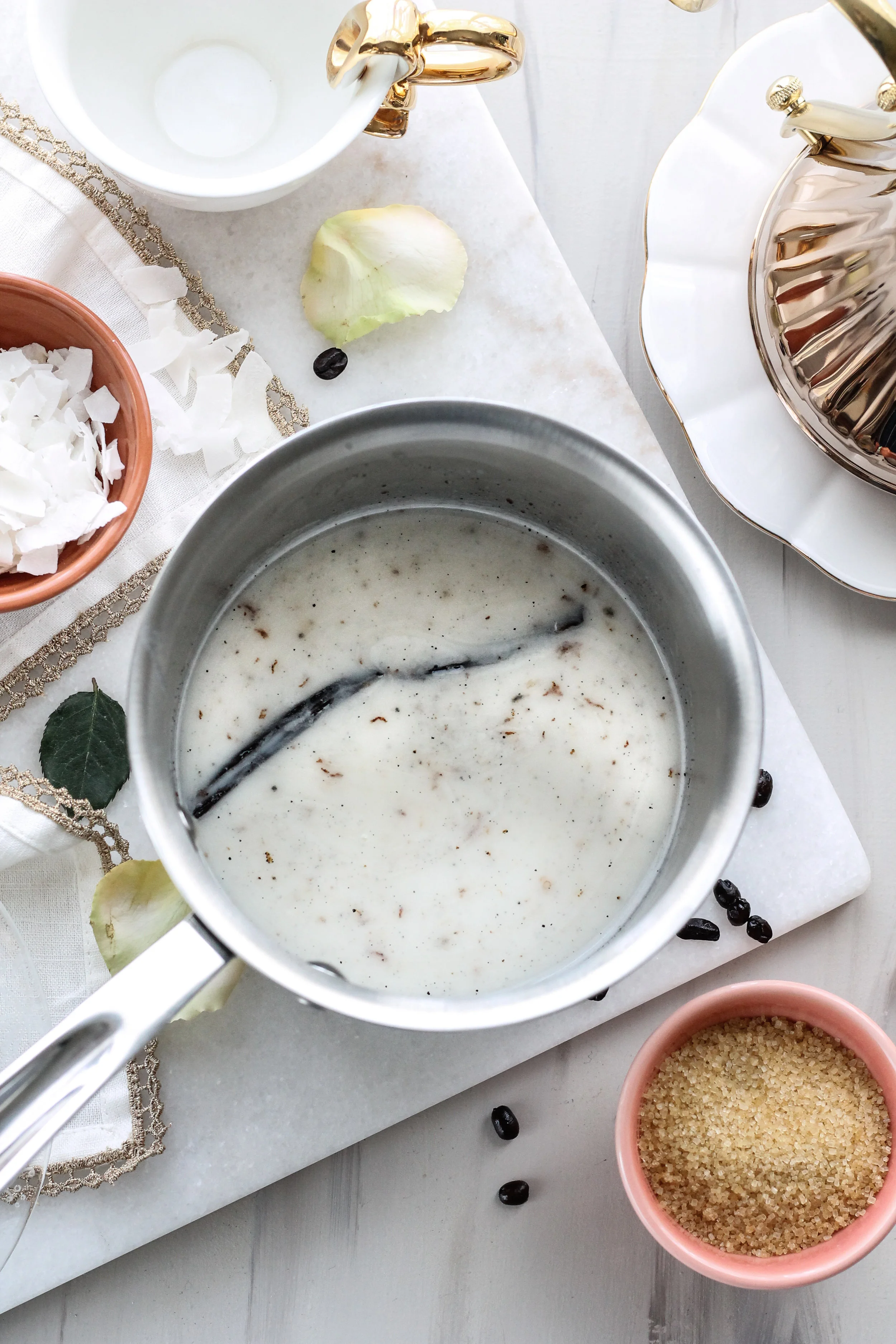 COCONUT VANILLA BEAN LATTE — Plate Fete